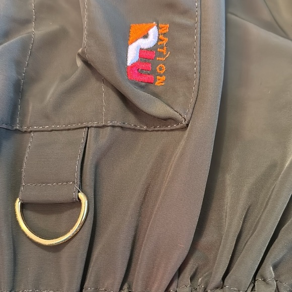 P.E Nation Streamline Athletic Army Jacket Green Zipper Size Small S - Picture 3 of 7